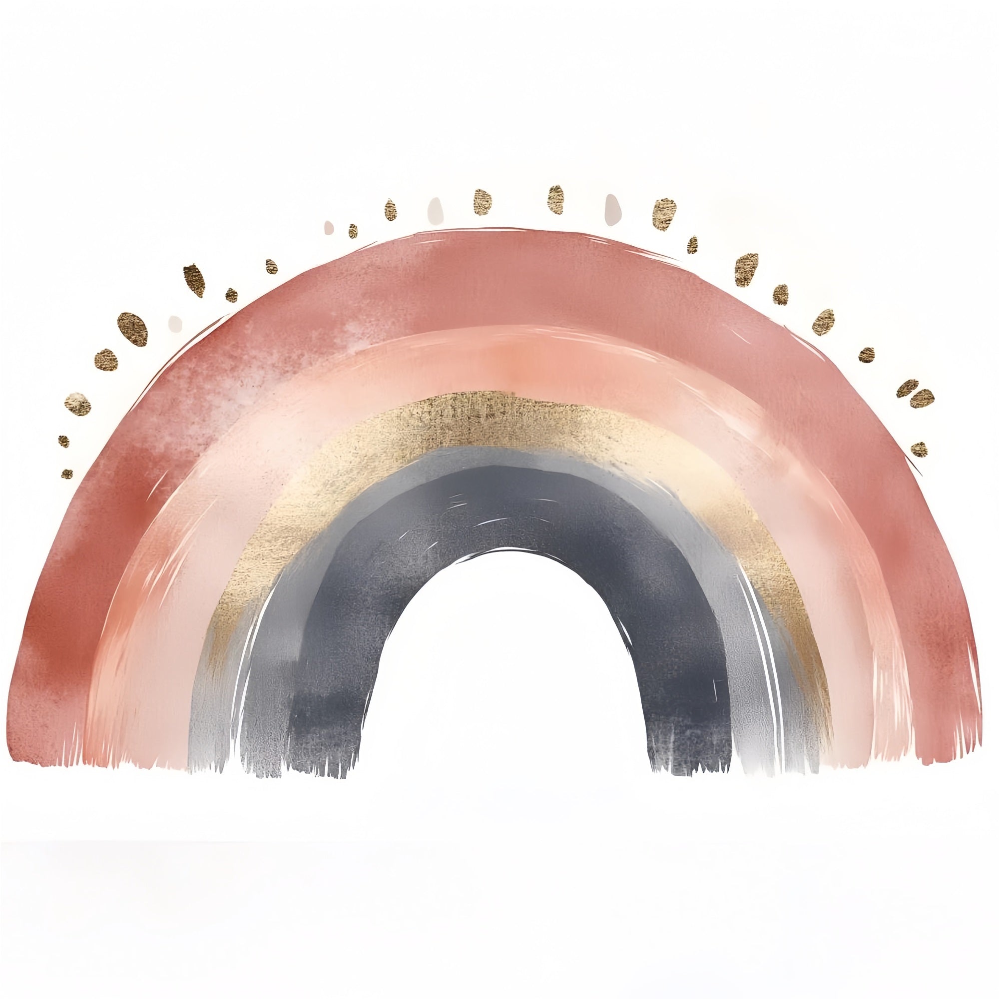 Boho Arch Backdrop Golden Rainbow Arch Backdrop CSH4-127