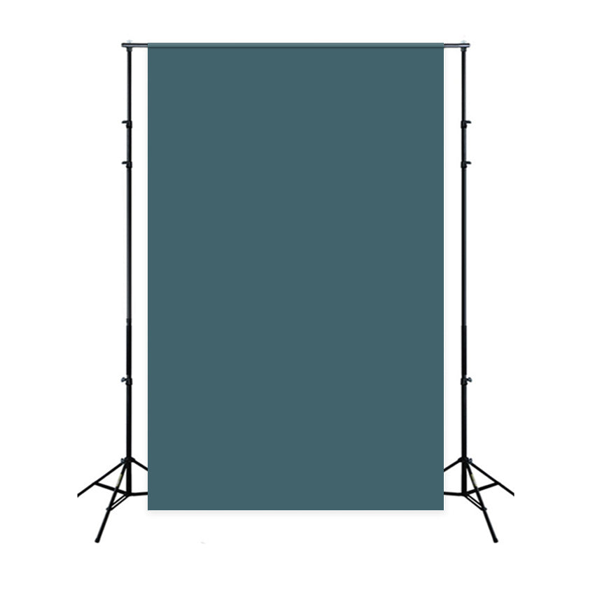 Solid Color Photo Backdrops Moody Blue Green Backdrop CSH4-165