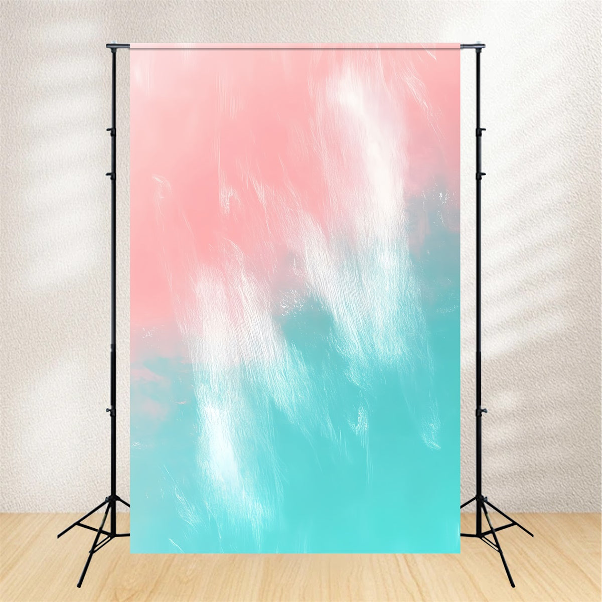Portrait Photo Backdrop Pastel Pink Blue Gradient Backdrop CSH4-185