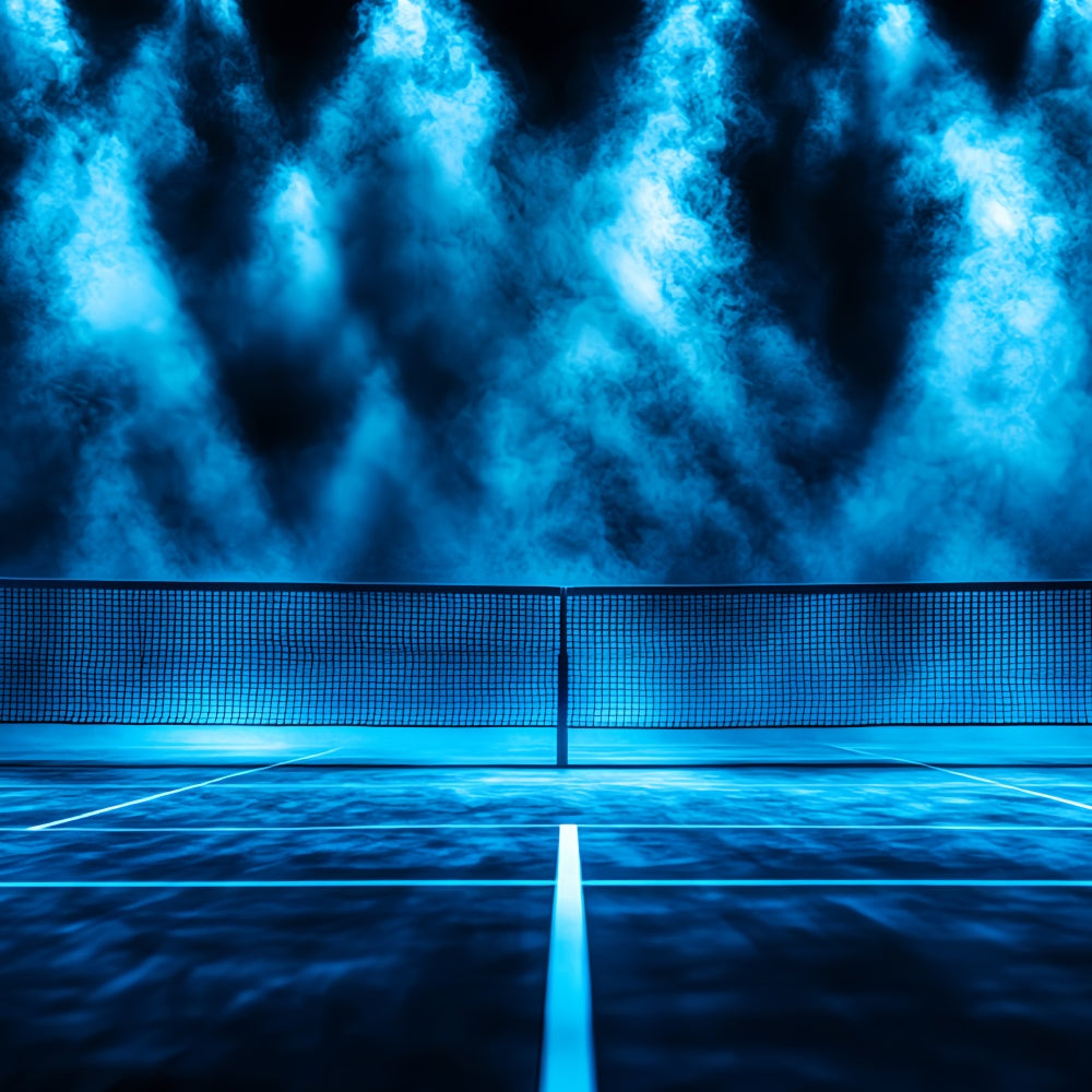 Sports Backdrop Spotlight Indoor Tennis Court Backdrop CSH4-380