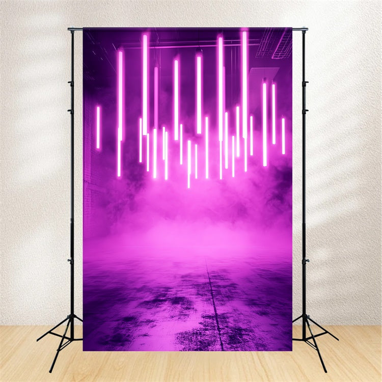 Sports Themed Backdrop Hanging Neon Rod Lights Backdrop CSH4-384