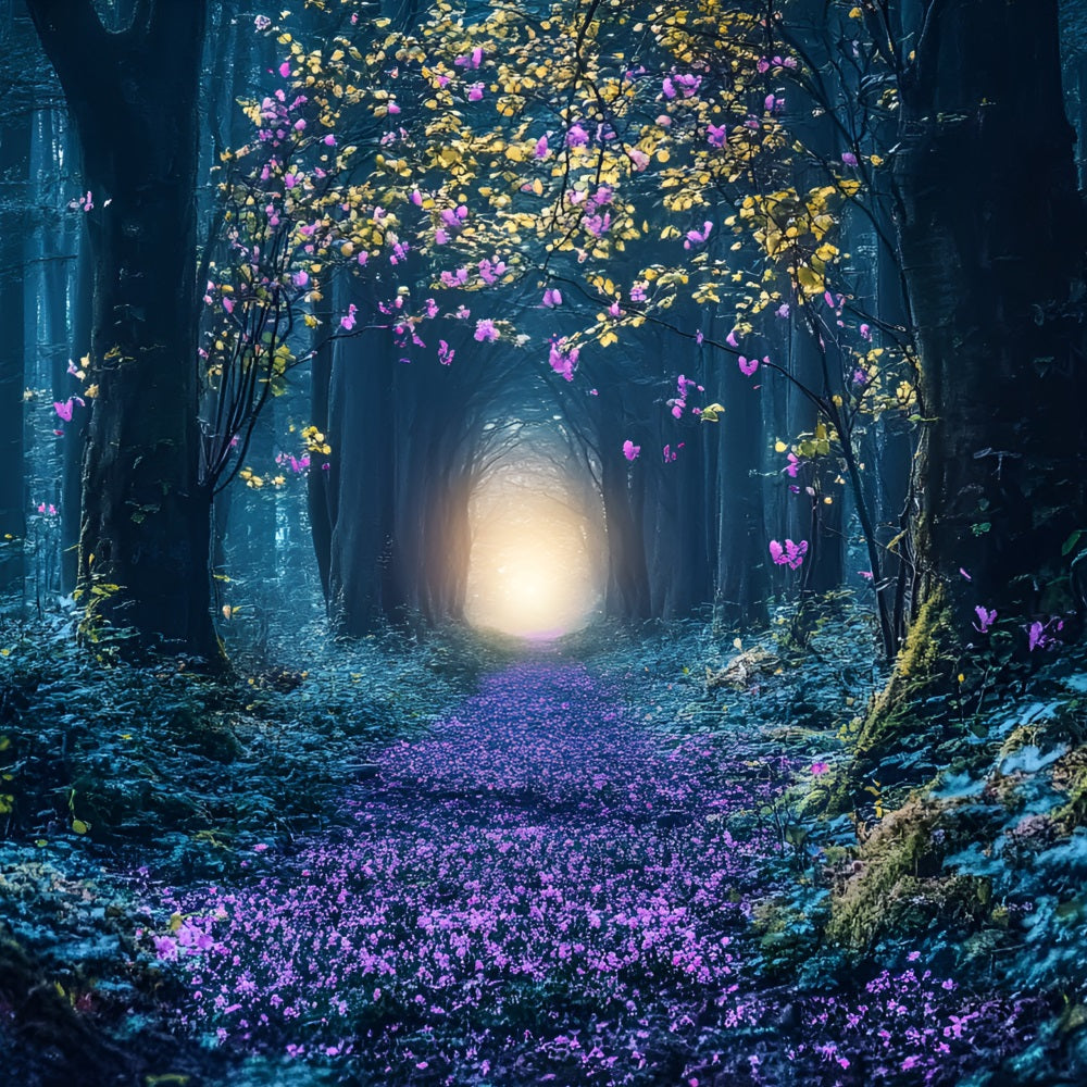 Backdrop Enchanted Forest Radiant End Blossom Trail Backdrop CSH4-87