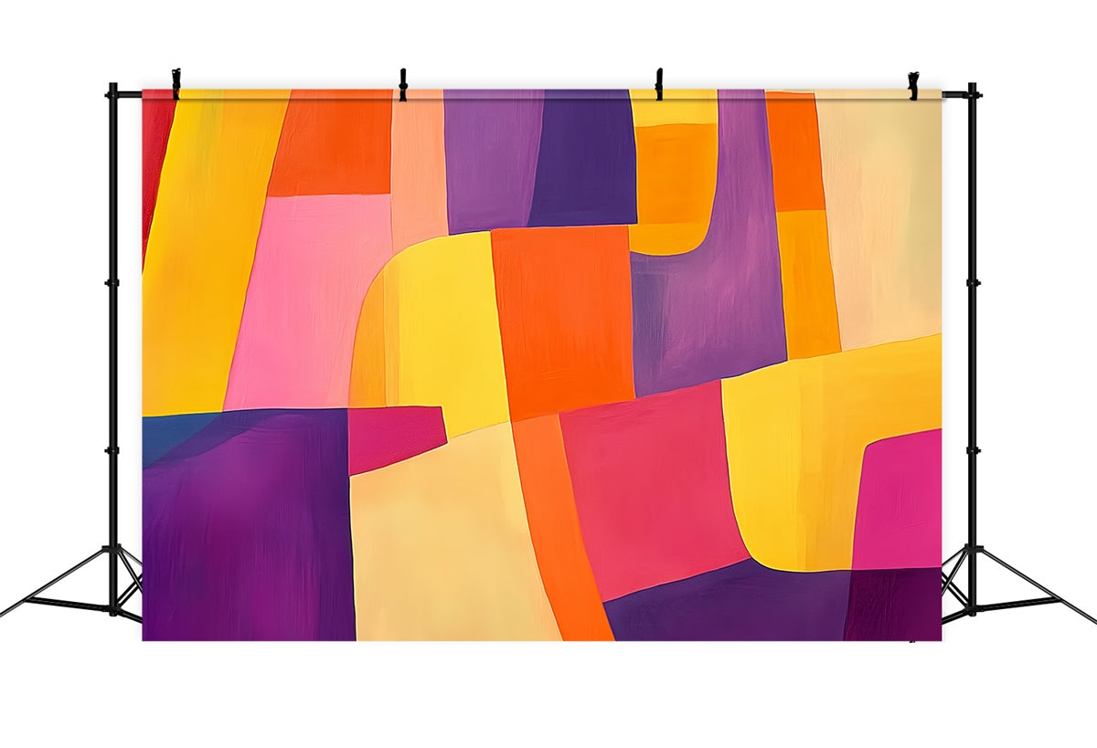 70s Backdrop Playful Palette Patch Graphic Backdrop CSH5-172