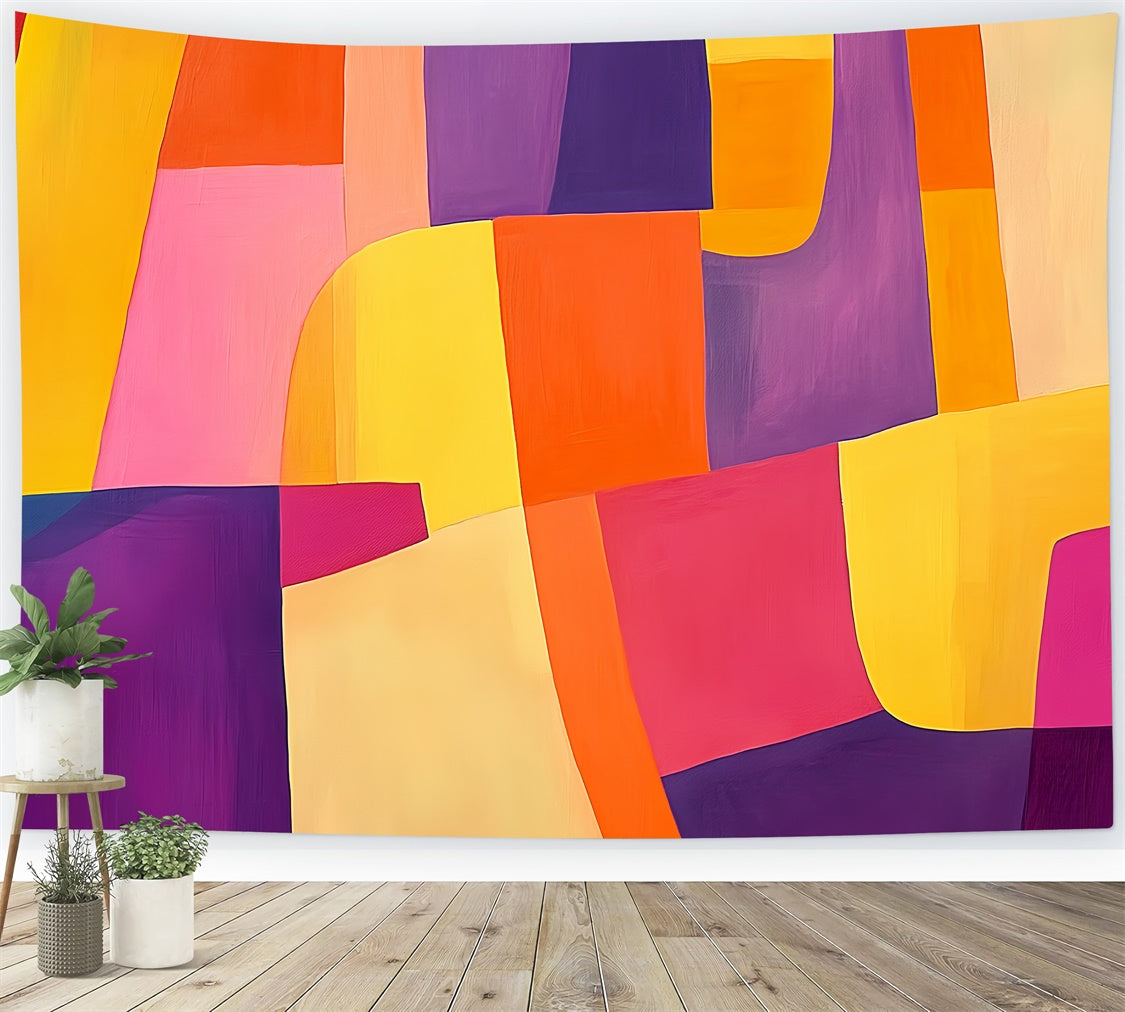 70s Backdrop Playful Palette Patch Graphic Backdrop CSH5-172