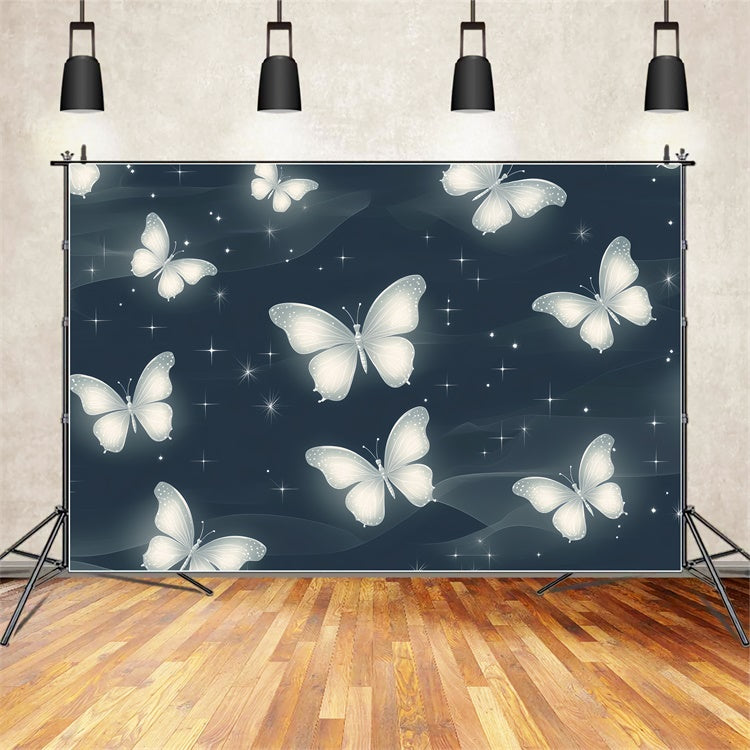 90's Backdrop Mystic Night Butterfly Whisper Backdrop CSH5-196