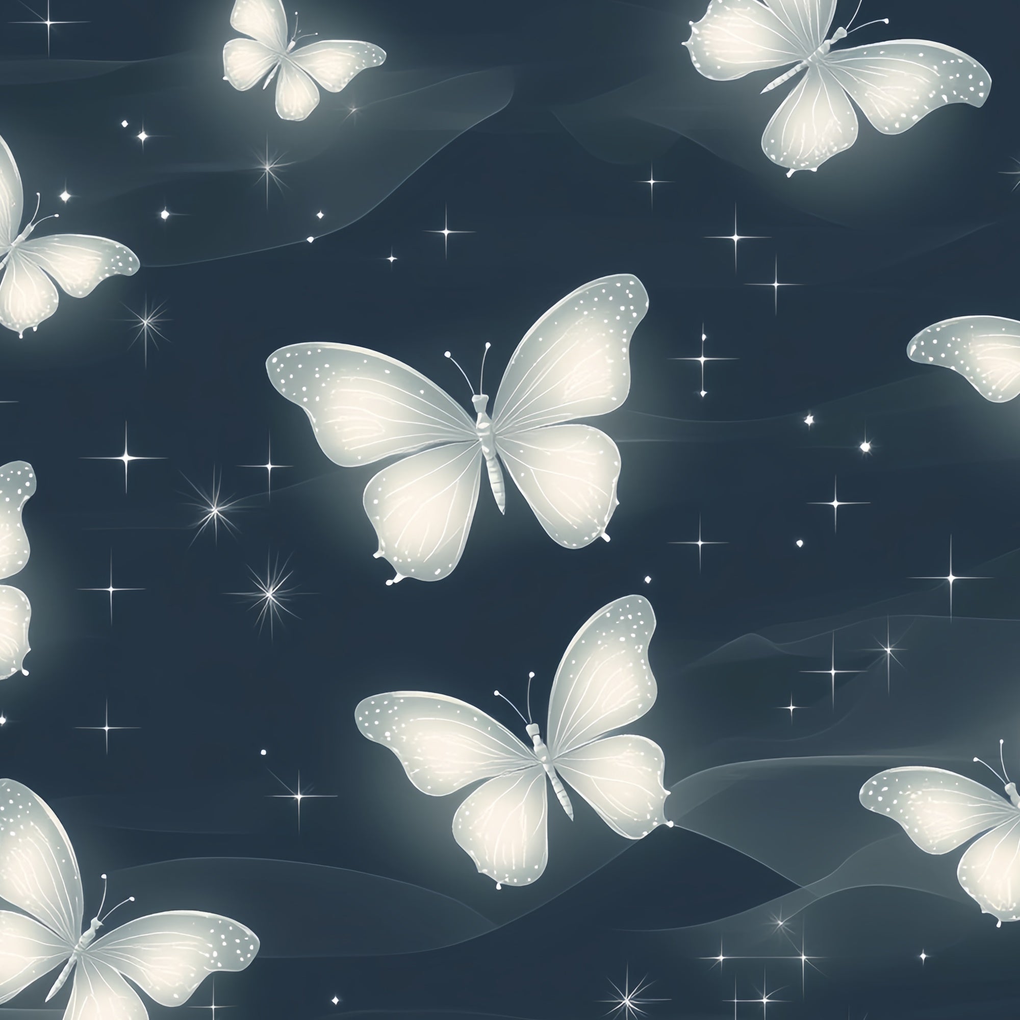 90's Backdrop Mystic Night Butterfly Whisper Backdrop CSH5-196