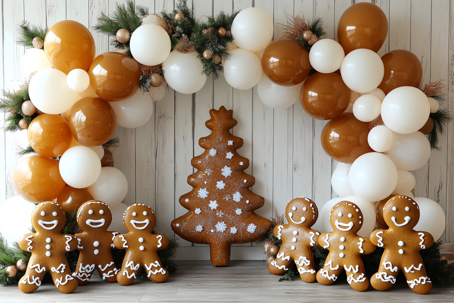 Newborn Photo Backdrop Cookie Cheer Christmas Backdrop CSH5-322