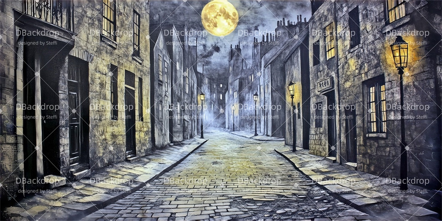 Theater Backdrops Night Street Dance Stage Backdrop CSH510-T62