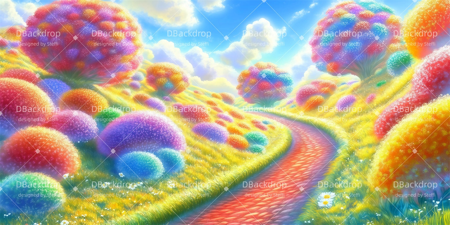 School Play Backdrops Whoville Wilderness Performance Backdrops CSH511-T17