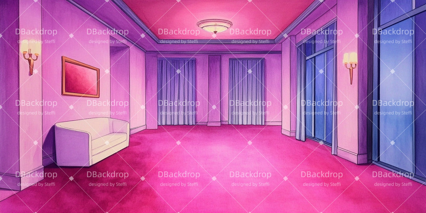 Stage Backdrops Night Club Interior Performance Backdrops CSH511-T32