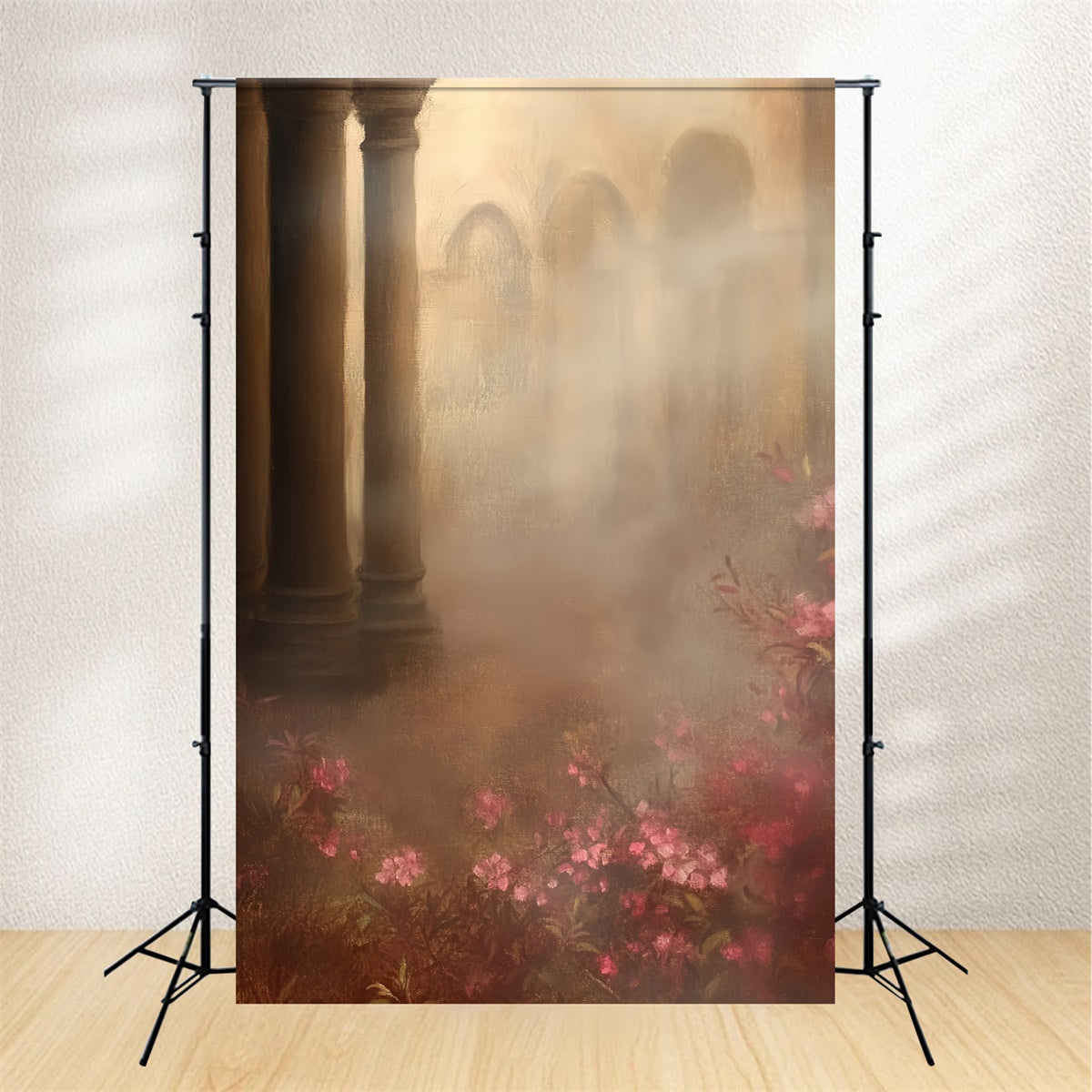 Retro Backdrop Blush Garden Mist Vintage Studio Backdrop CSH57-134