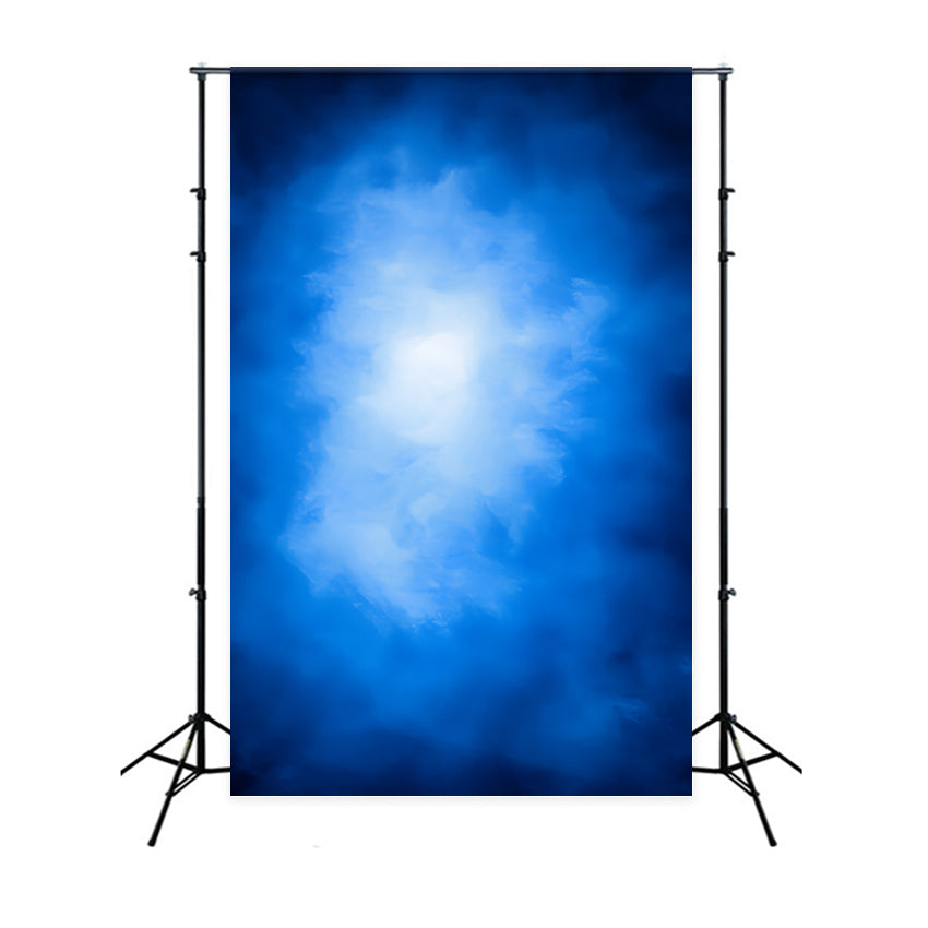 Blue Backdrop Photography Blue Smoke Radiance Backdrop CSH57-22