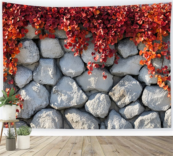 Autumn Photo Backdrop Simple Charm Fall Wall Backdrop CSH6-218