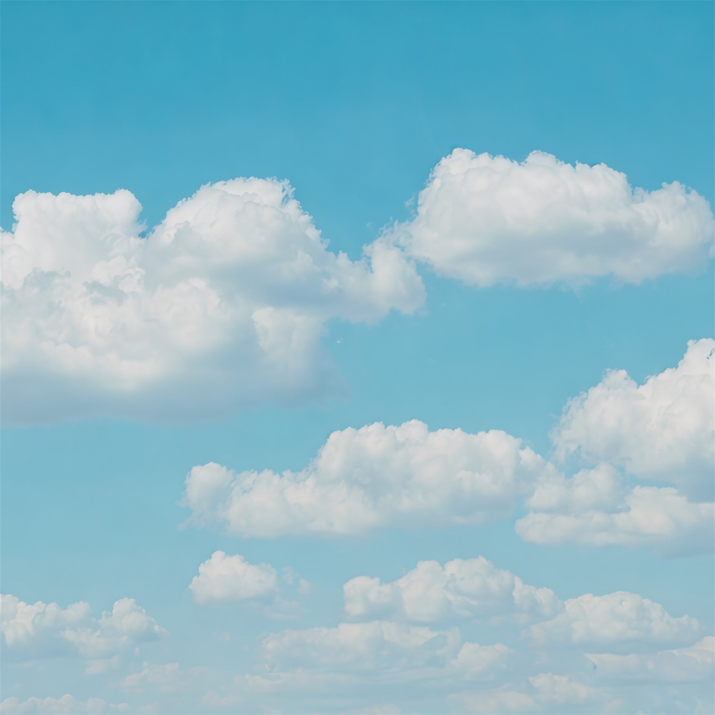 Sky Photo Backdrop Fluffy Blue Sky Cloud Photography Backdrop CSH62-118