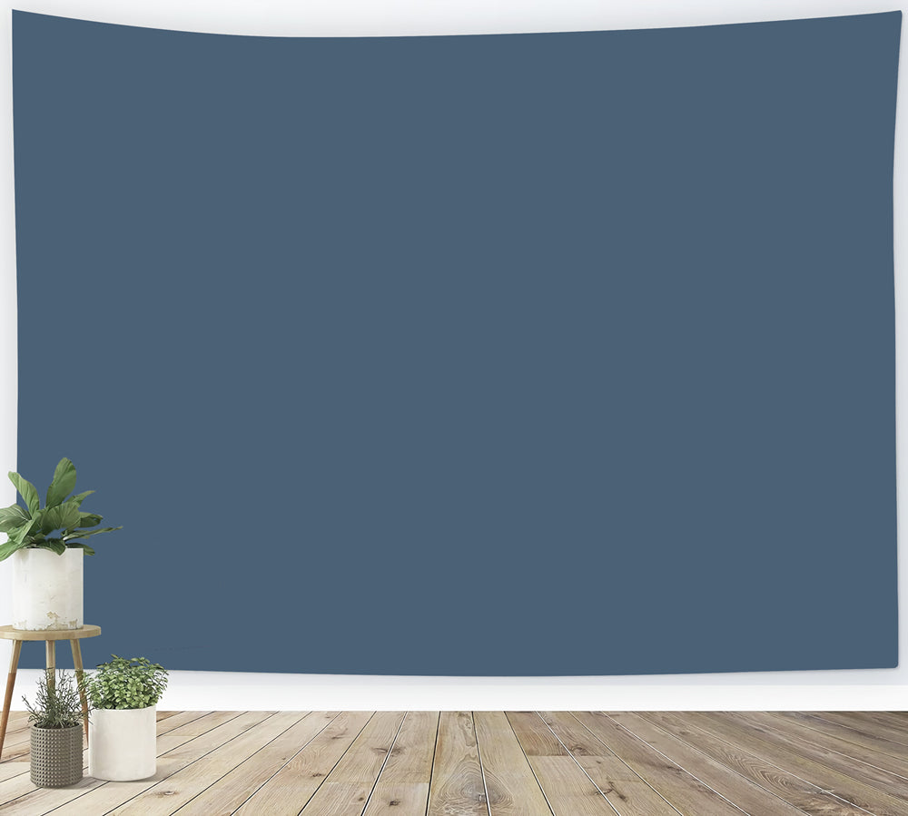 Blue Portrait Backdrop Classic Navy Blue Rich Depth Solid Photo Backdrops CSH62-15