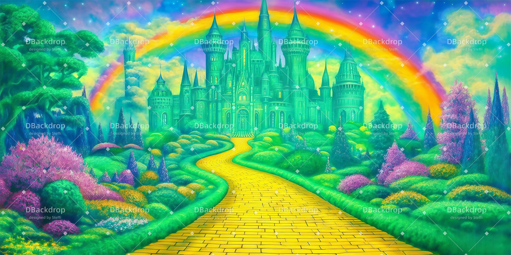 Theater Stage Backdrop Emerald City Performance Backdrops CSH59-T98