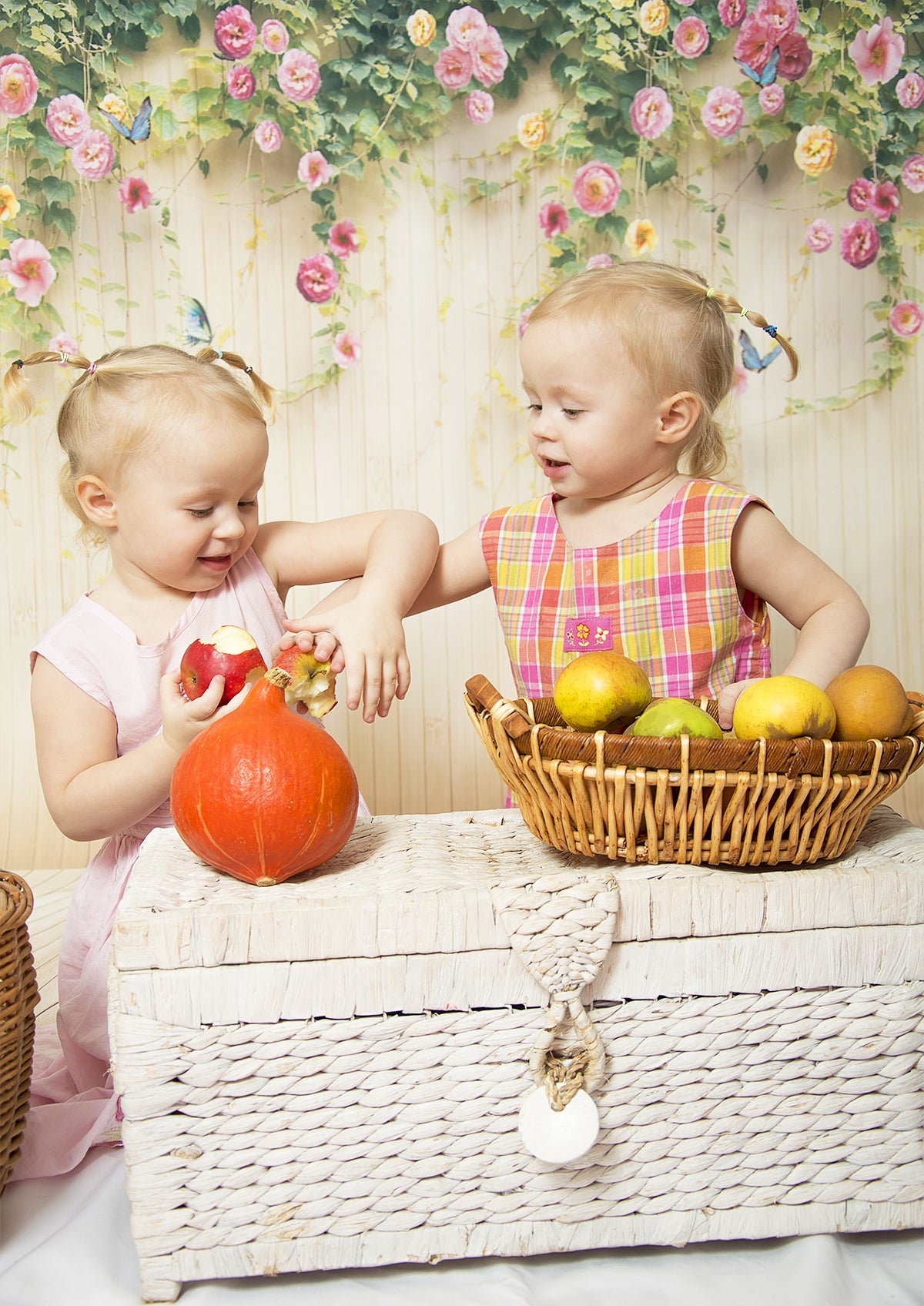 Beautiful Floral Wood Backdrops for Photo Booth F-1489