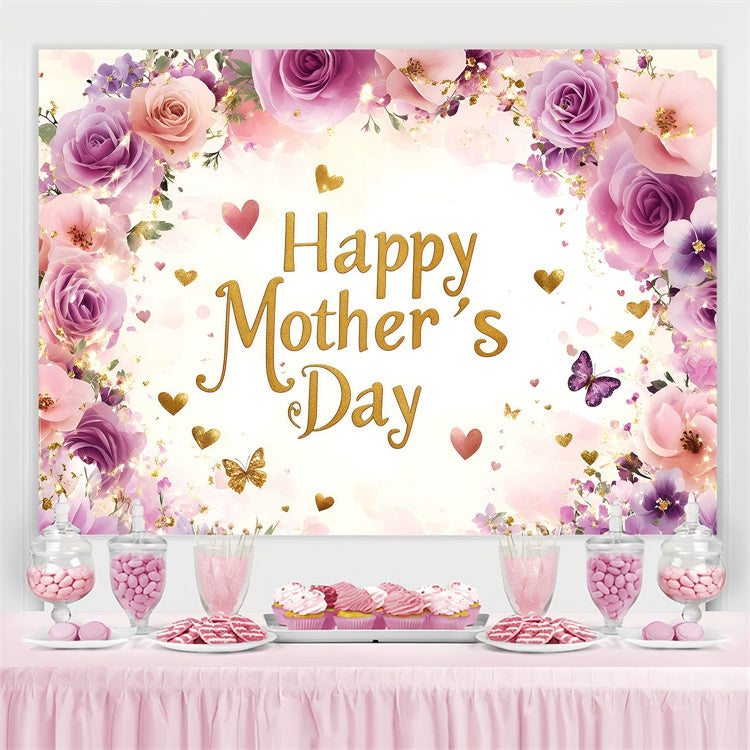 Mothers Day Backdrop Dreamy Pastel Bloom Personalized Backdrop GQ3-150