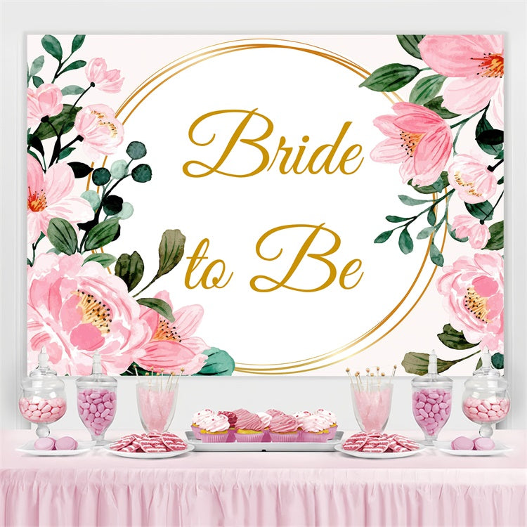 Personalized Backdrop For Bridal Shower Romantic Peony Wreath Backdrop GQ3-220
