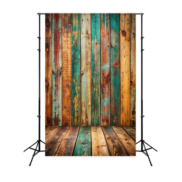 Woods Backdrop Style Multicolor Floor Backdrop GQ4-103