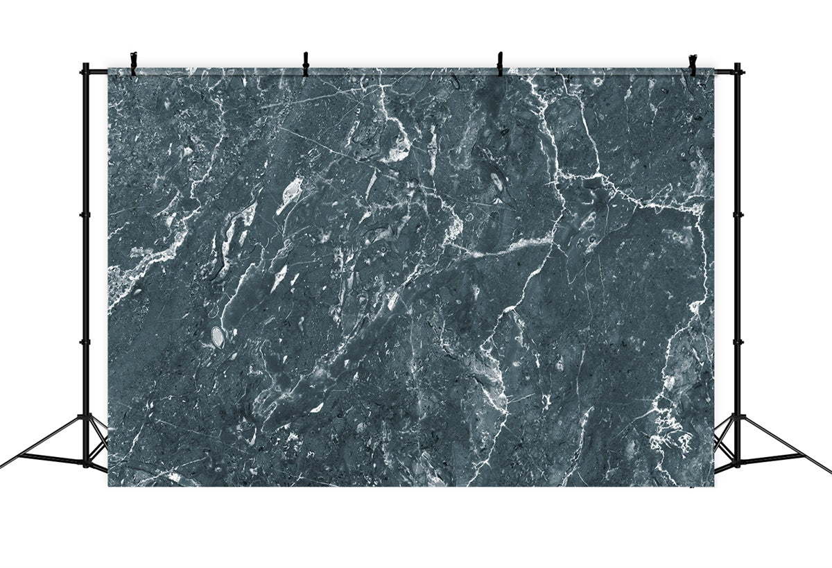 Marble Photo Backdrop Mineral Blue Marble Studio Backdrop GQ4-140