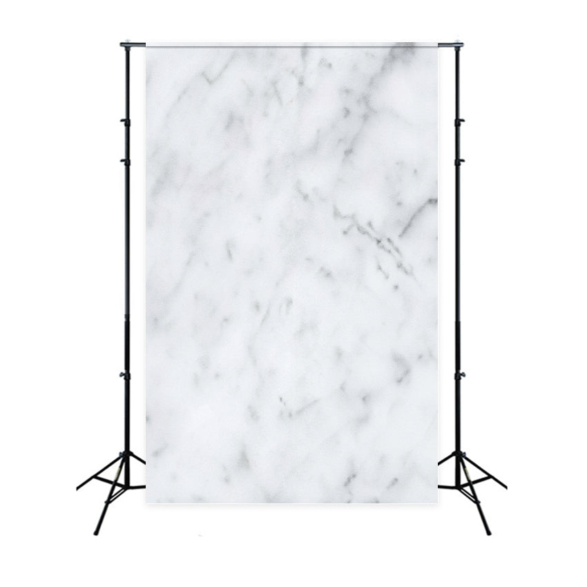 White Marble Photo Backdrop Minimalist White Marble Backdrop GQ4-143