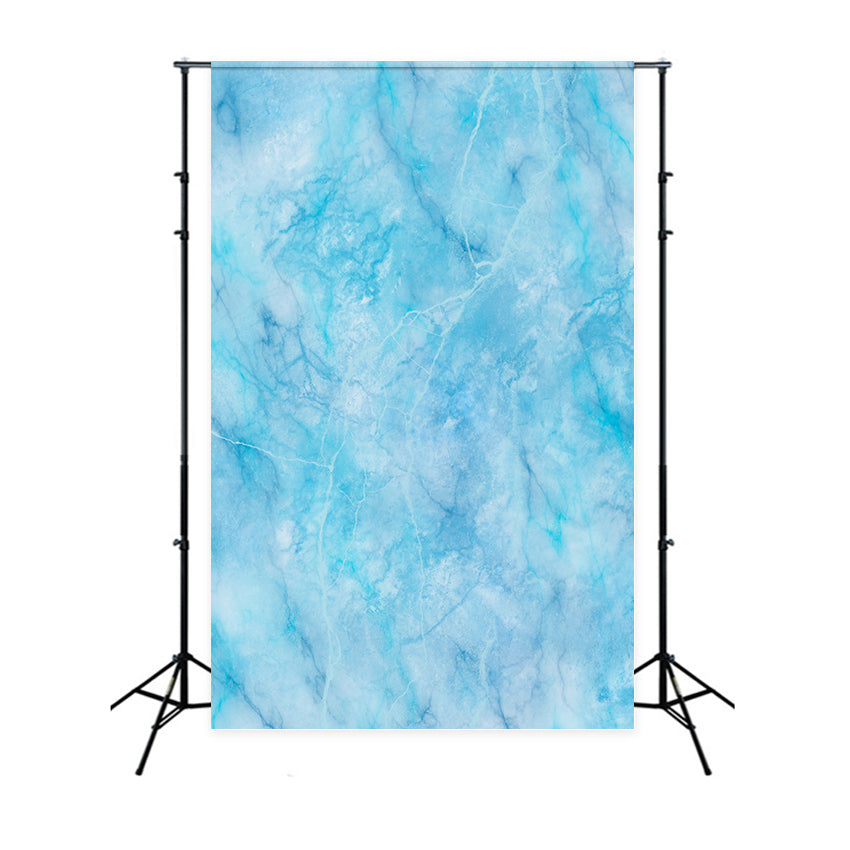 Blue Marble Backdrop Frozen Ocean Blue Marble Backdrop GQ4-158