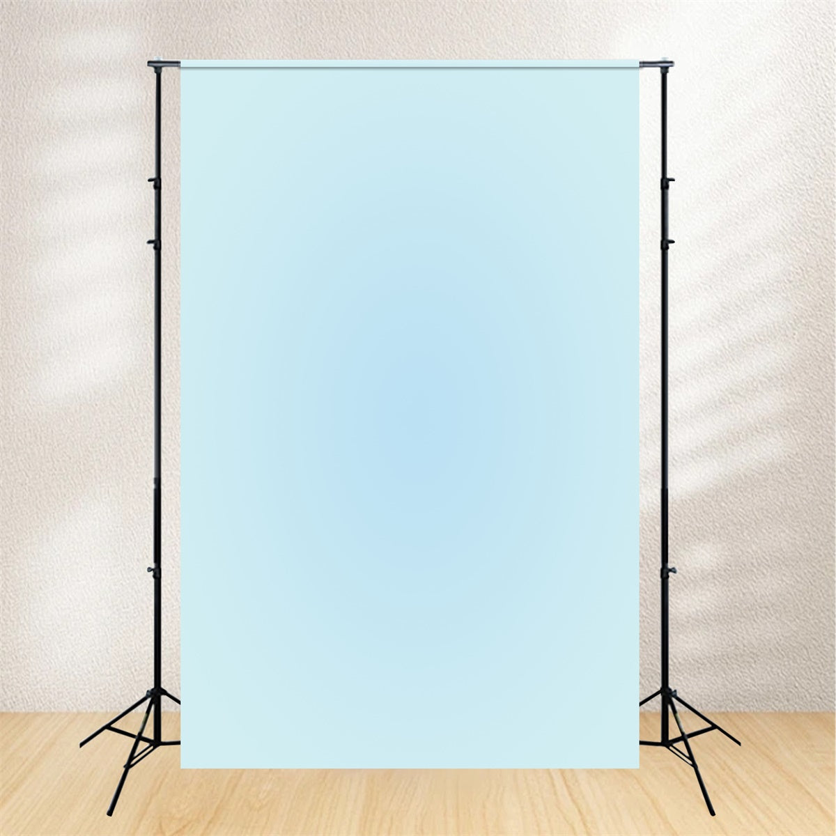 Blue School Photo Backdrop Pale Ice Blue Backdrop GQ4-184