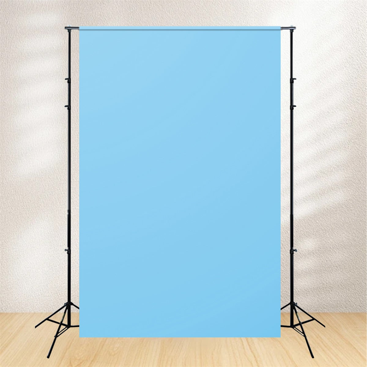 Blue Graduation Backdrop Serene Blue Minimalist Backdrop GQ4-207