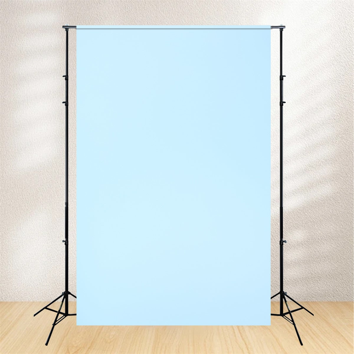 Blue School Photo Backdrop Baby Blue Minimalist Backdrop GQ4-215