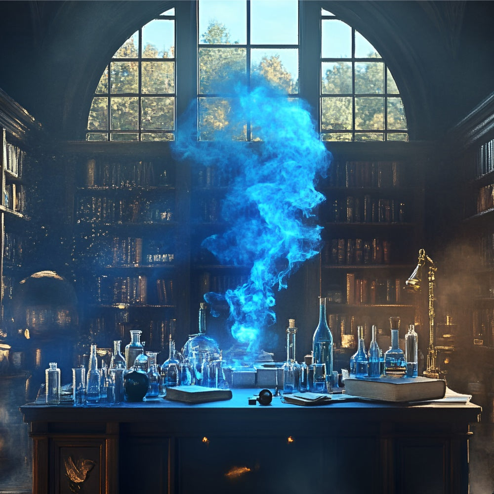 Chemistry Backdrop Enchanted Science Lab Backdrop GQ6-125