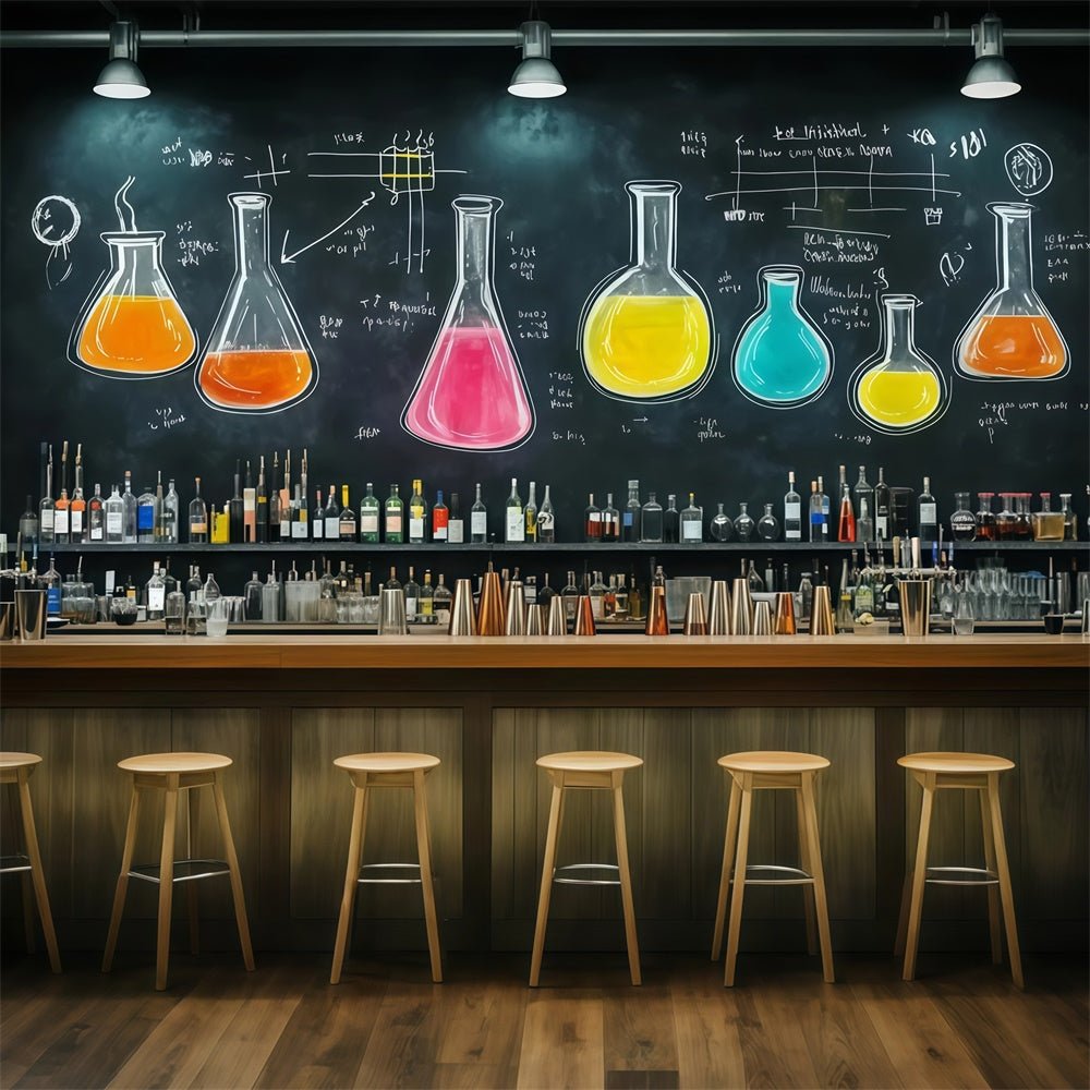 Chemistry Backdrop Creative Classroom Science Backdrop GQ6-134