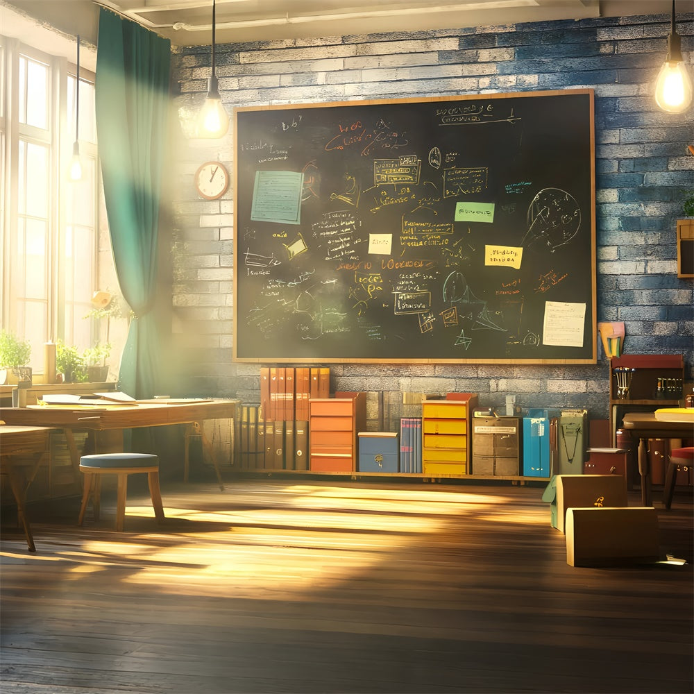 Classroom Backdrops Modern School Vibe Backdrop GQ6-146