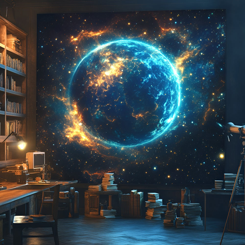 Back To School Backdrops Galactic Exploration Backdrop GQ6-150