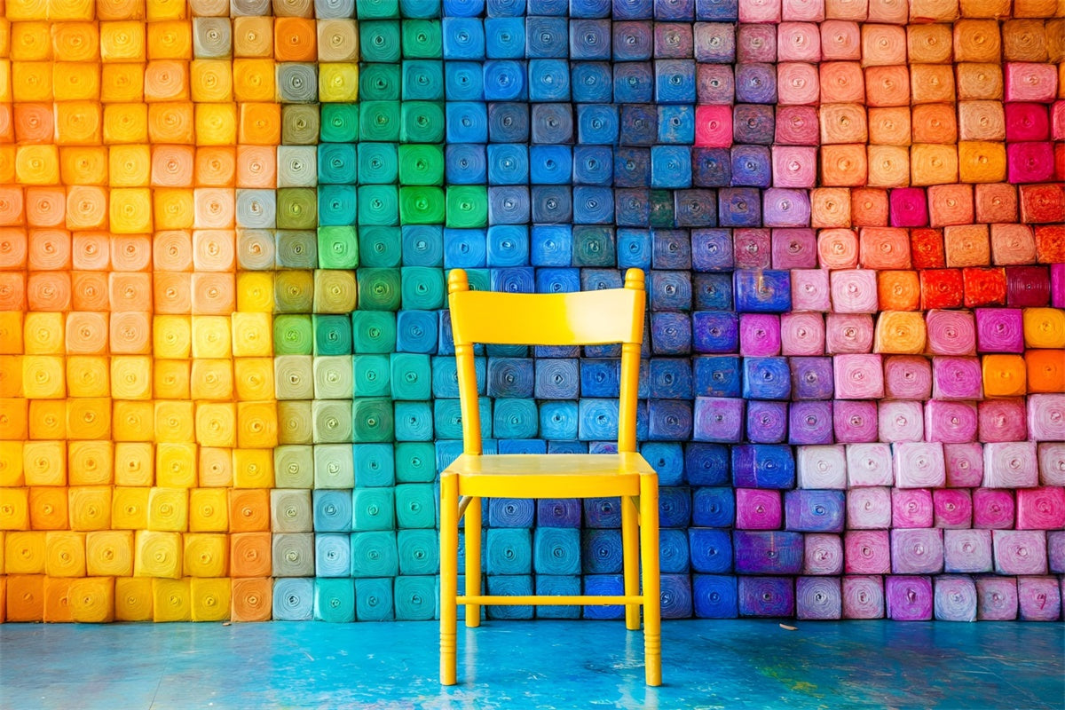 Back To School Backdrops Colorful Creative Space Backdrop GQ6-178