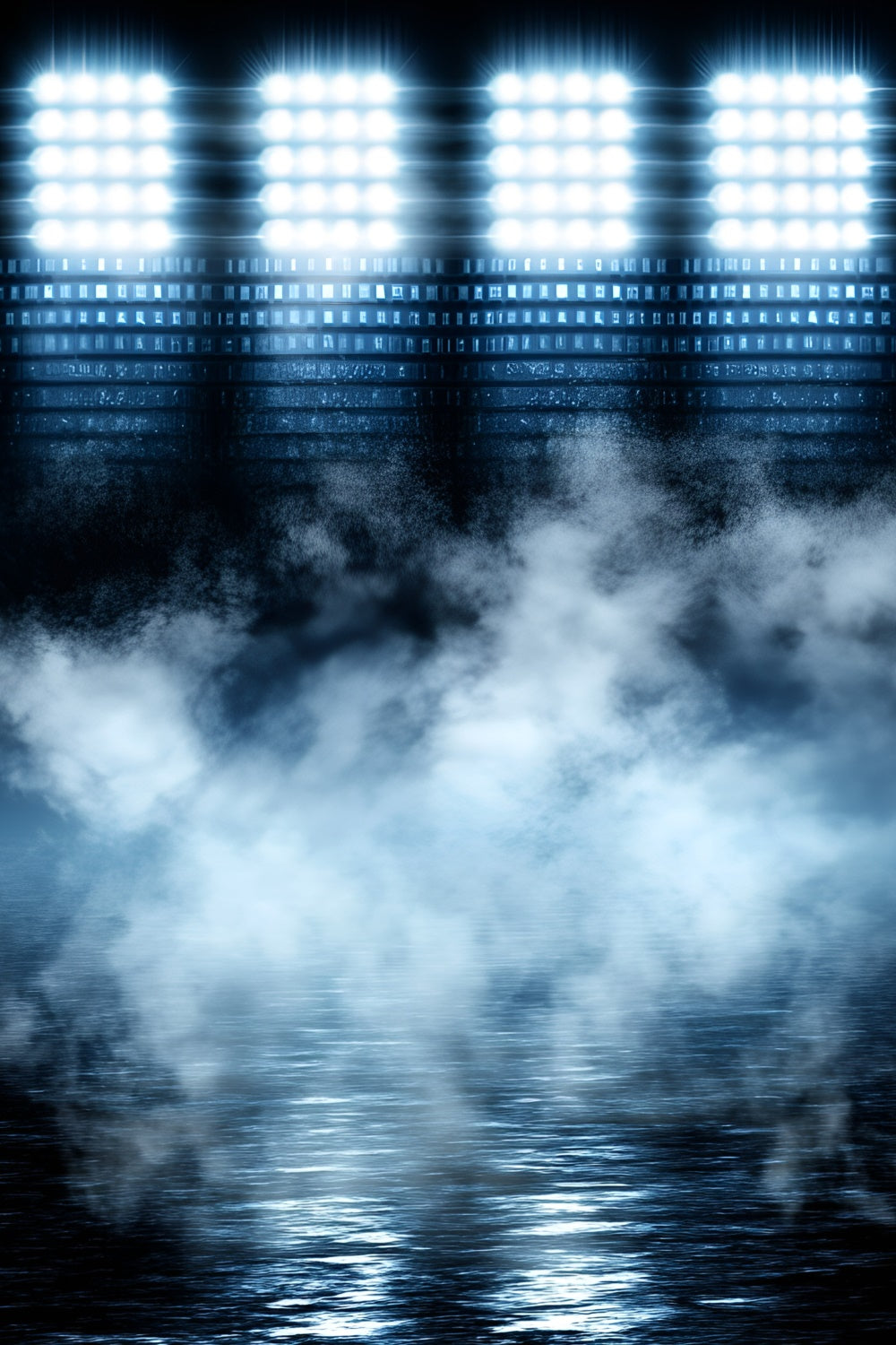 Sports Theme Backdrop Spotlight Mist Arena Backdrop GQ6-265