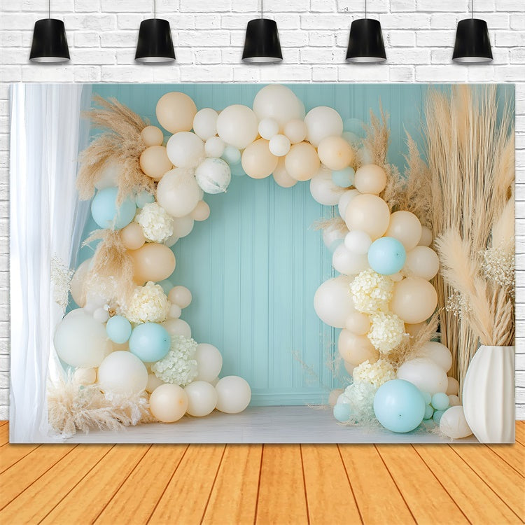 Cake Smash Photography Backdrop Creamy Dream Arch Backdrop GQ6-293