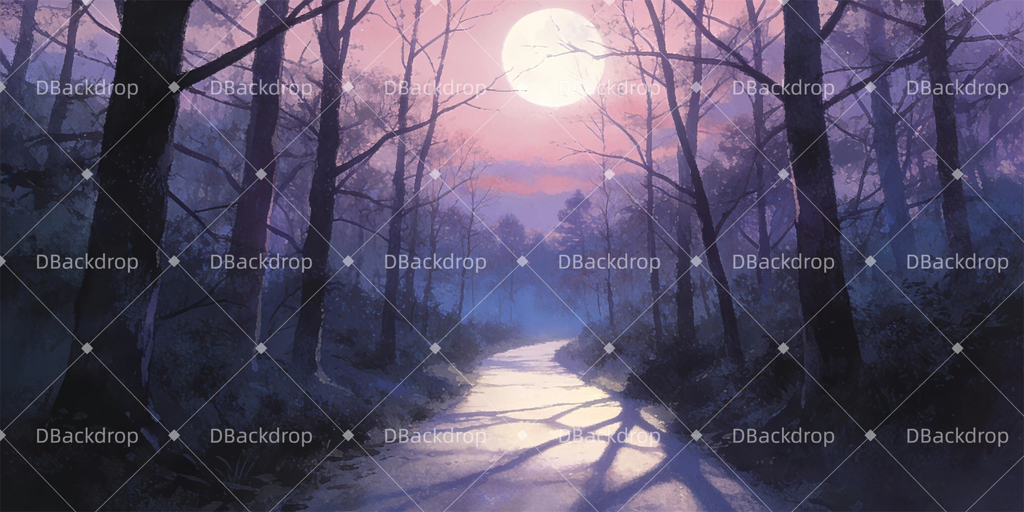 Stage Scenery Backdrops Forest Entrance Scenic Backdrops GQ63-T75