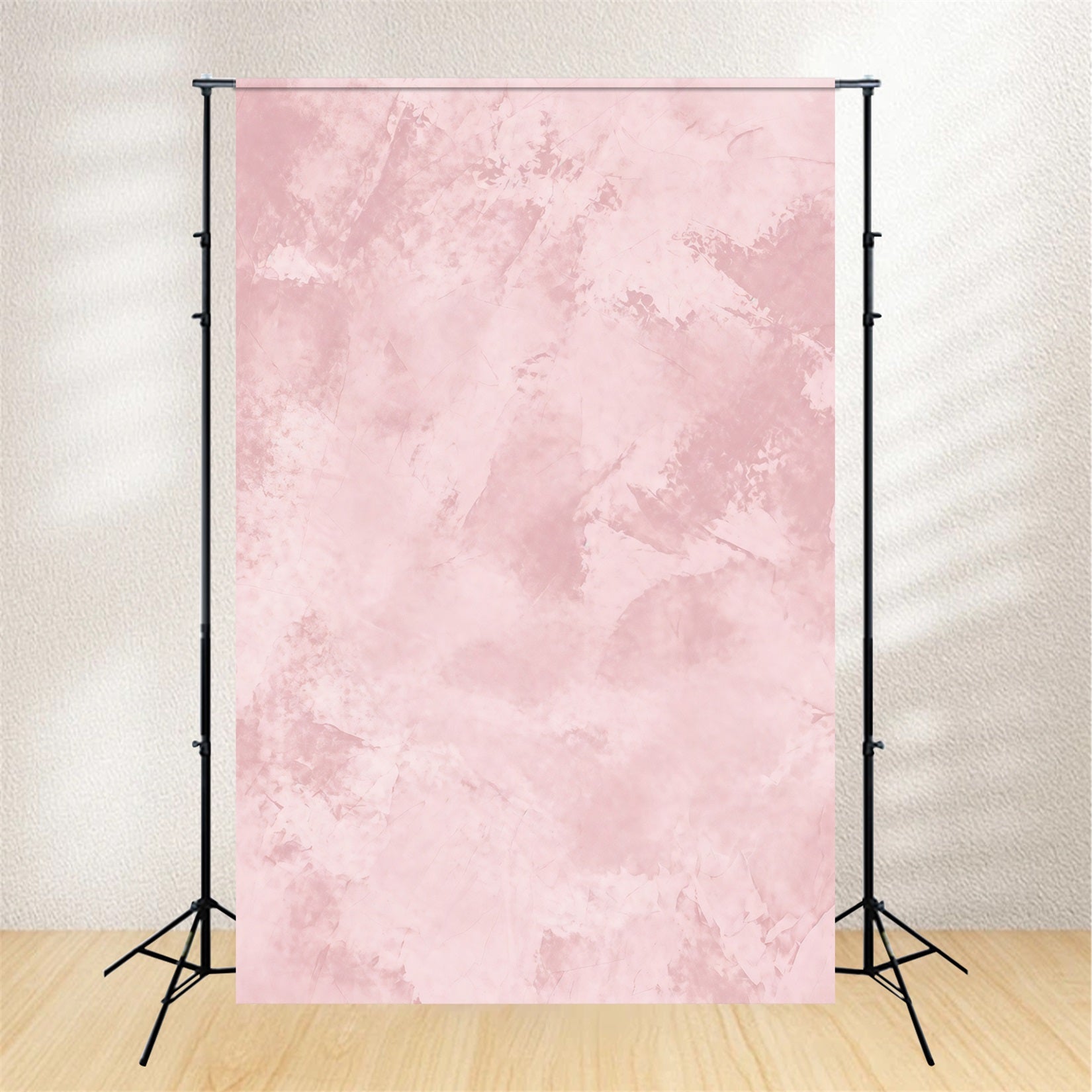Blush Pink Backdrop Soft Blush Plaster Texture Wash Abstract Photography Backdrops GQ64-38