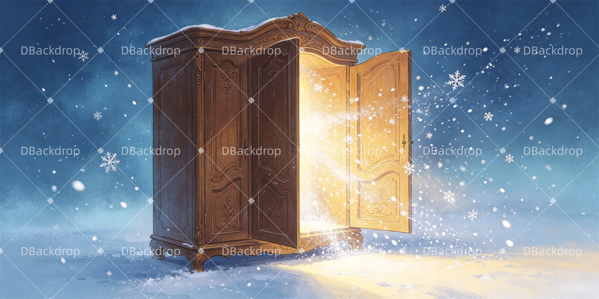 Performance Backdrops Wardrobe Portal School Play Backdrops GQ66-T41