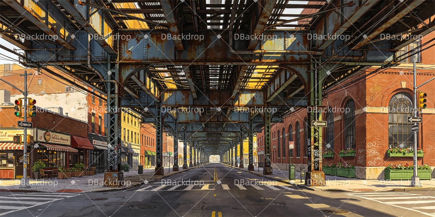 Stage Backdrops For Sale Under The Bridge Theater Backdrop GQ66-T6