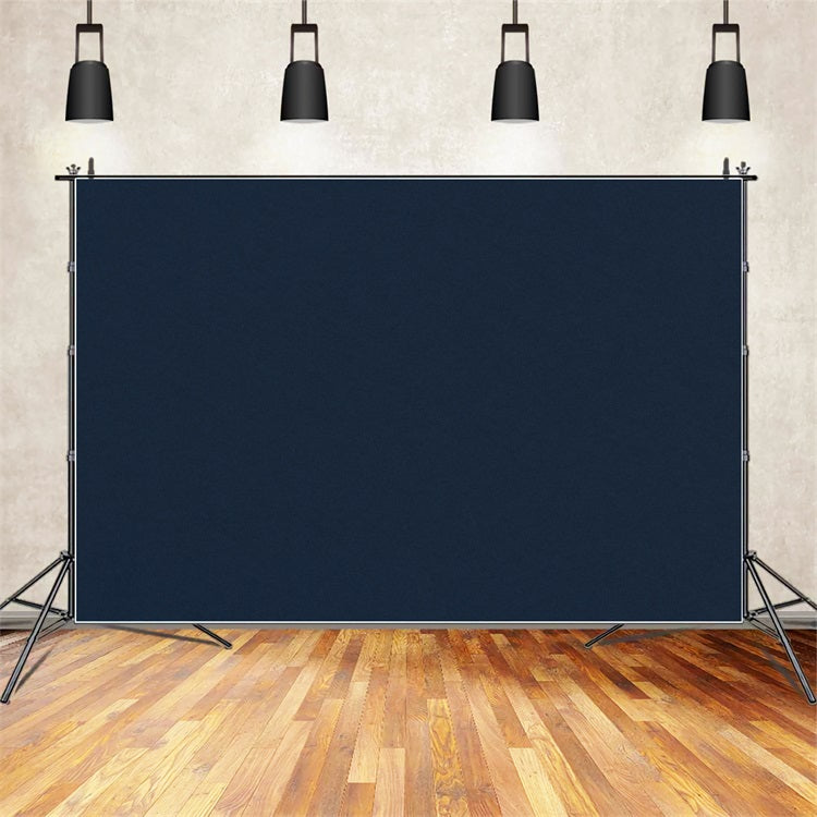 Blue Backdrop Photo Deep Navy Portrait Photography Backdrop GTY2-124