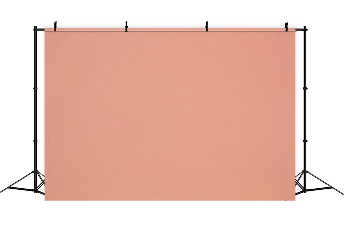 Orange Backdrop Photoshoot Elegant Warm Blush Backdrop GTY2-174