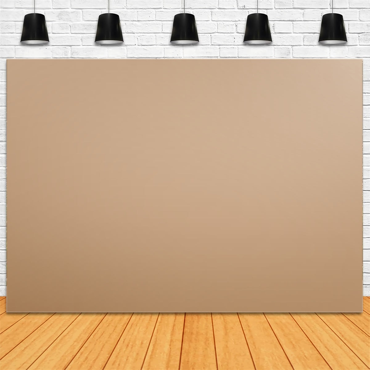 Solid Color Backdrop Cozy Toffee Brown Backdrop GTY2-186