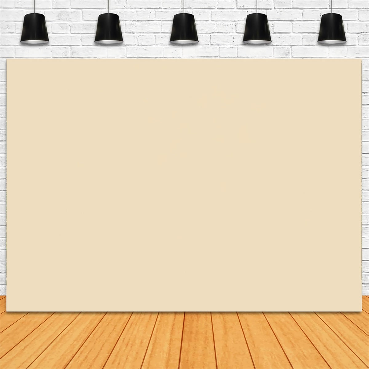 White Photo Backdrop Delicate Vanilla Fresh Backdrop GTY2-187