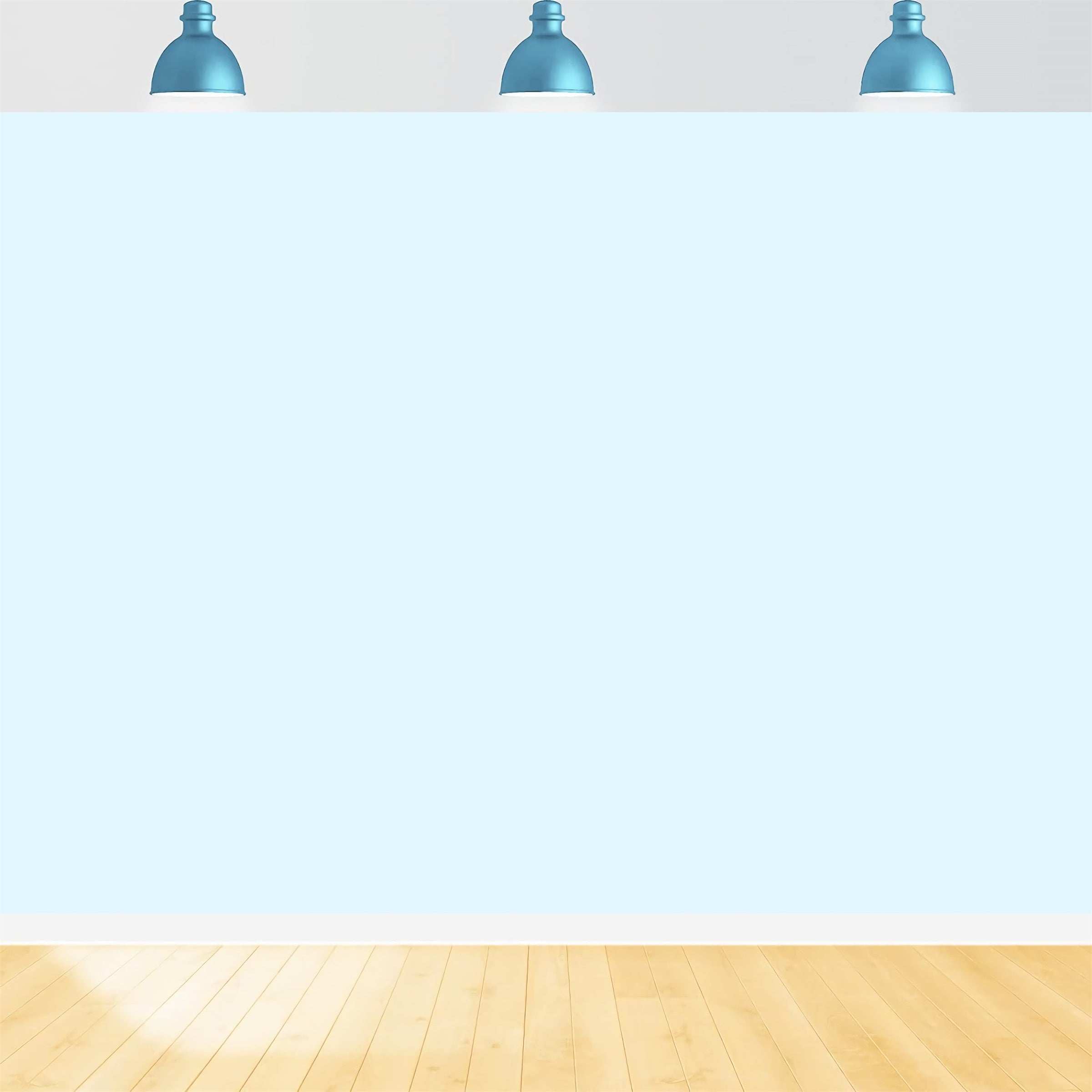 Light Blue Backdrops Soft Ice Blue Minimalist Backdrop GTY3-112