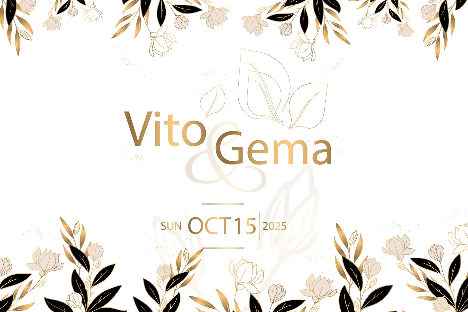 Wedding Backdrop Ideas Floral Accent Custom Backdrop GTY3-275