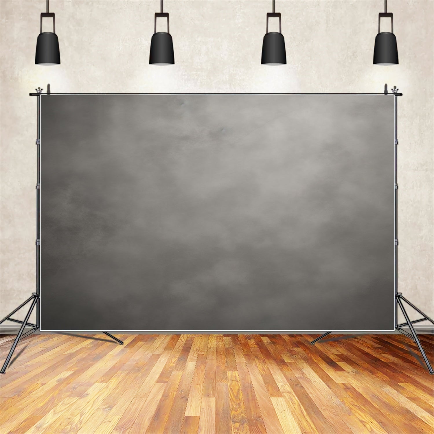 Grey Photo Backdrop Ash Black Mist Studio Backdrop GTY3-335