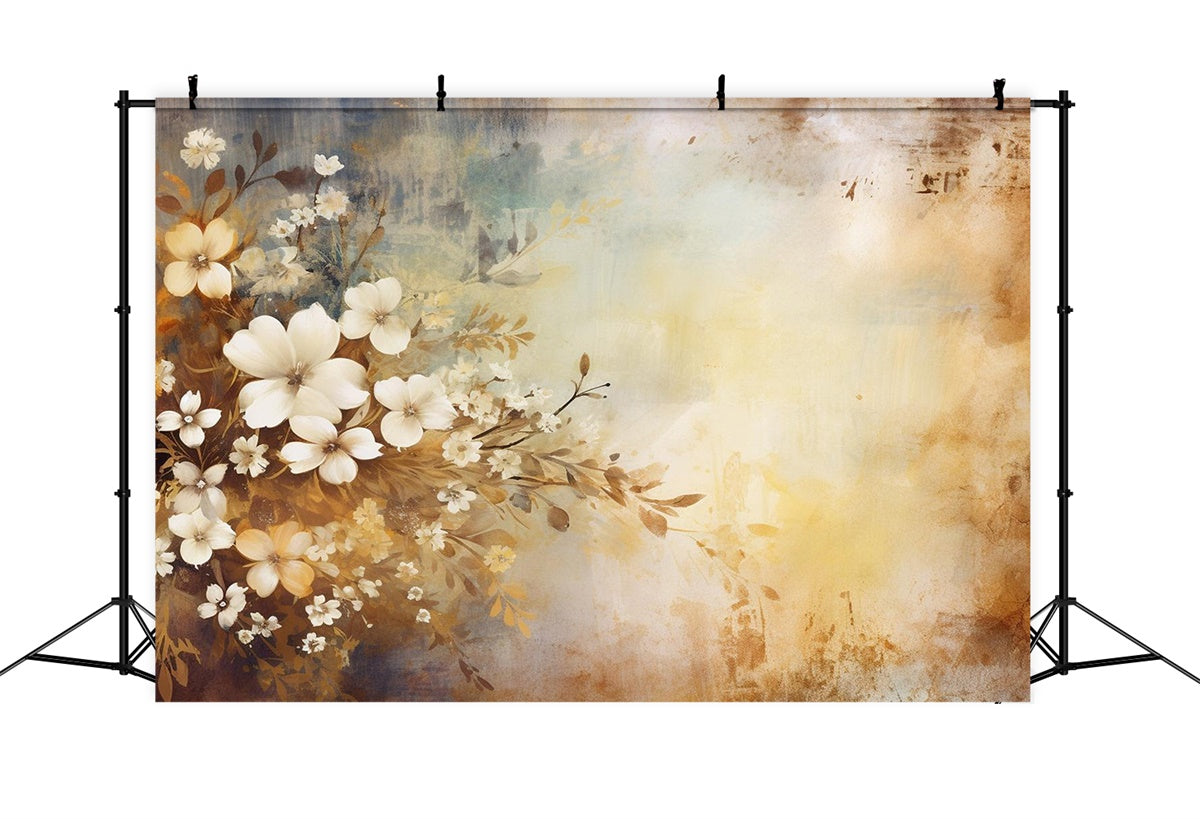 Headshot Backdrops Rustic Floral Fade Backdrop GTY3-347