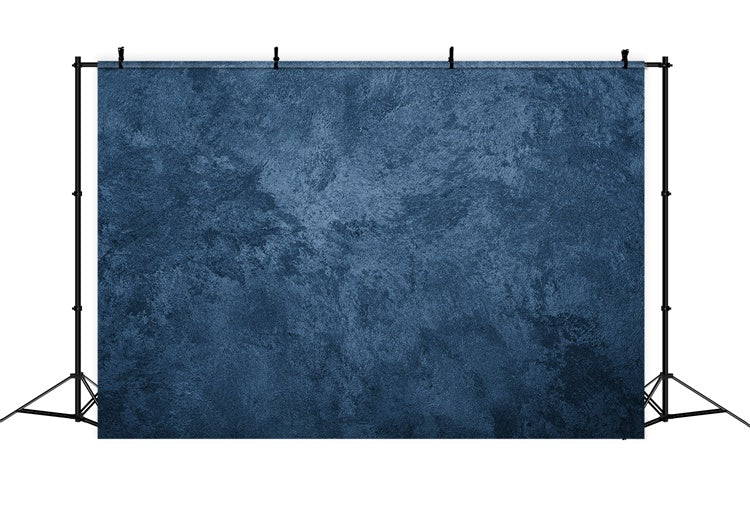 Blue Backdrop Midnight Blue Concrete Backdrop GTY3-366
